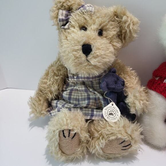 Vintage Boyds Bears Set Bashful Bear Hugs TF Wuzzies Original tags Collectibles - Picture 2 of 8